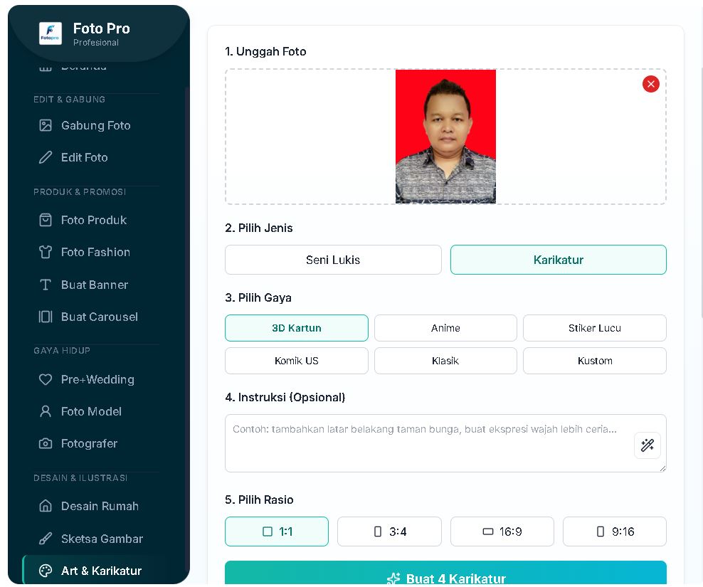 Contoh Art dan Karikatur