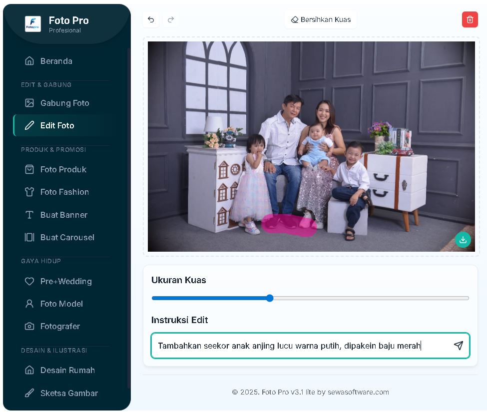 Contoh Foto Lawas Diperbaiki